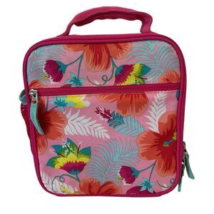 Pottery Barn Kids Hawaiian Flower Lunchbox Pink Girl